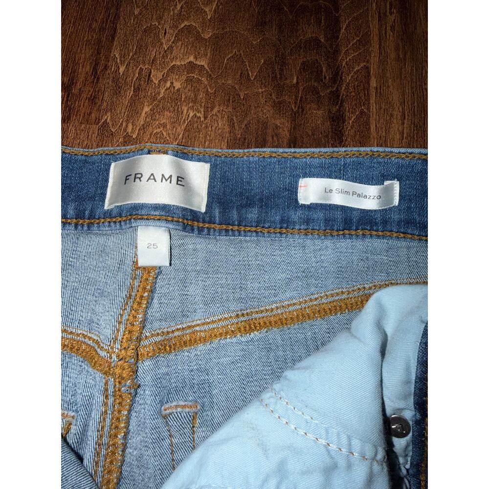 Frame le slim palazzo pant size 25 - Picture 3 of 4